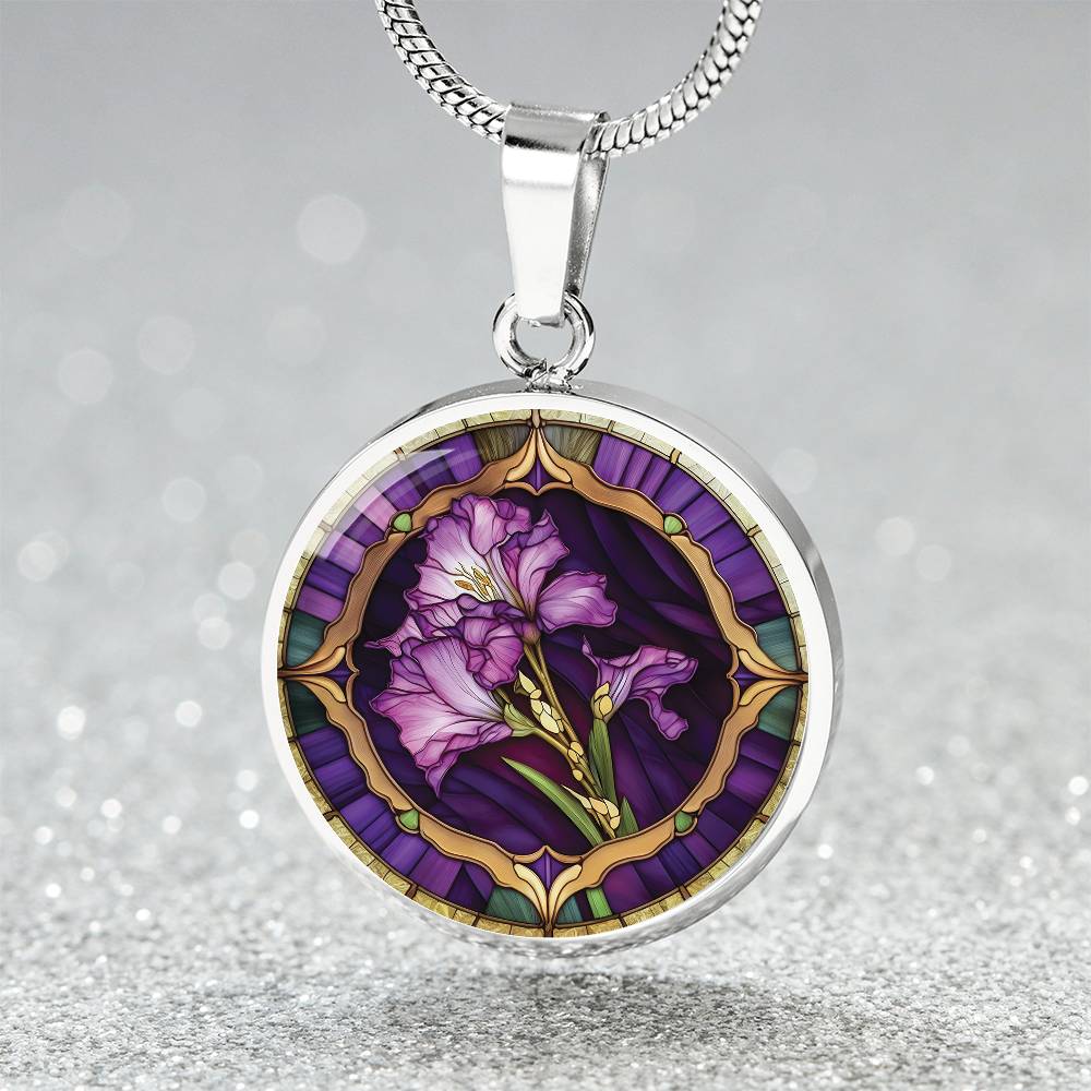 Aster Flower Necklace