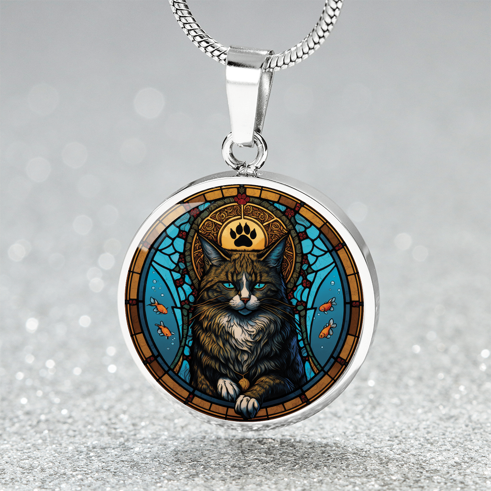Cat Pendant Necklace - Vietnamese Zodiac Jewelry