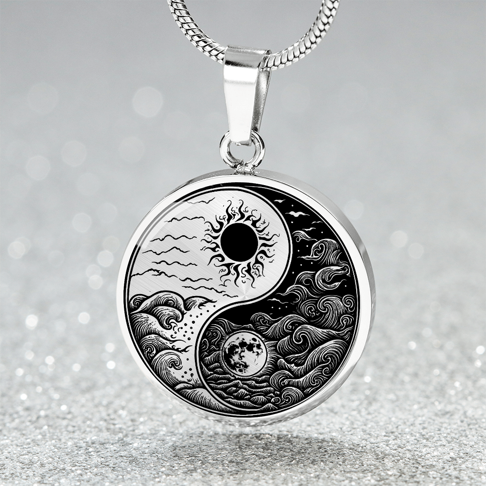 Sun and Moon Necklace