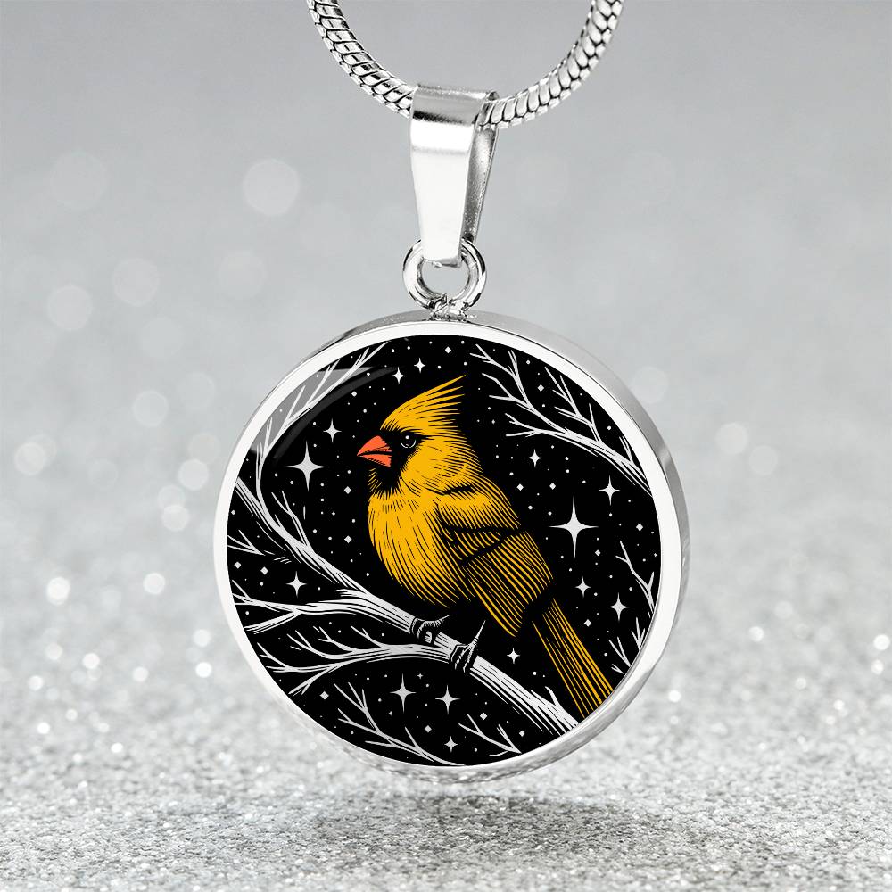 Northern Cardinal Necklace
