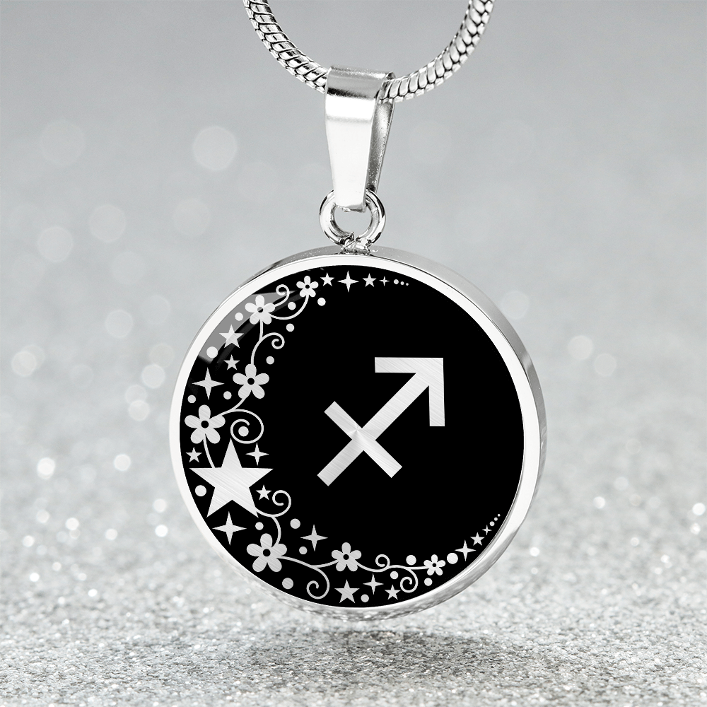 Sagittarius Zodiac Pendant Necklace