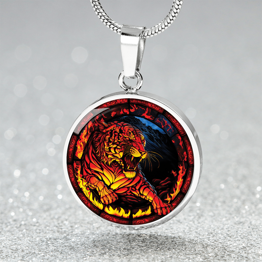 Fire Tiger Necklace