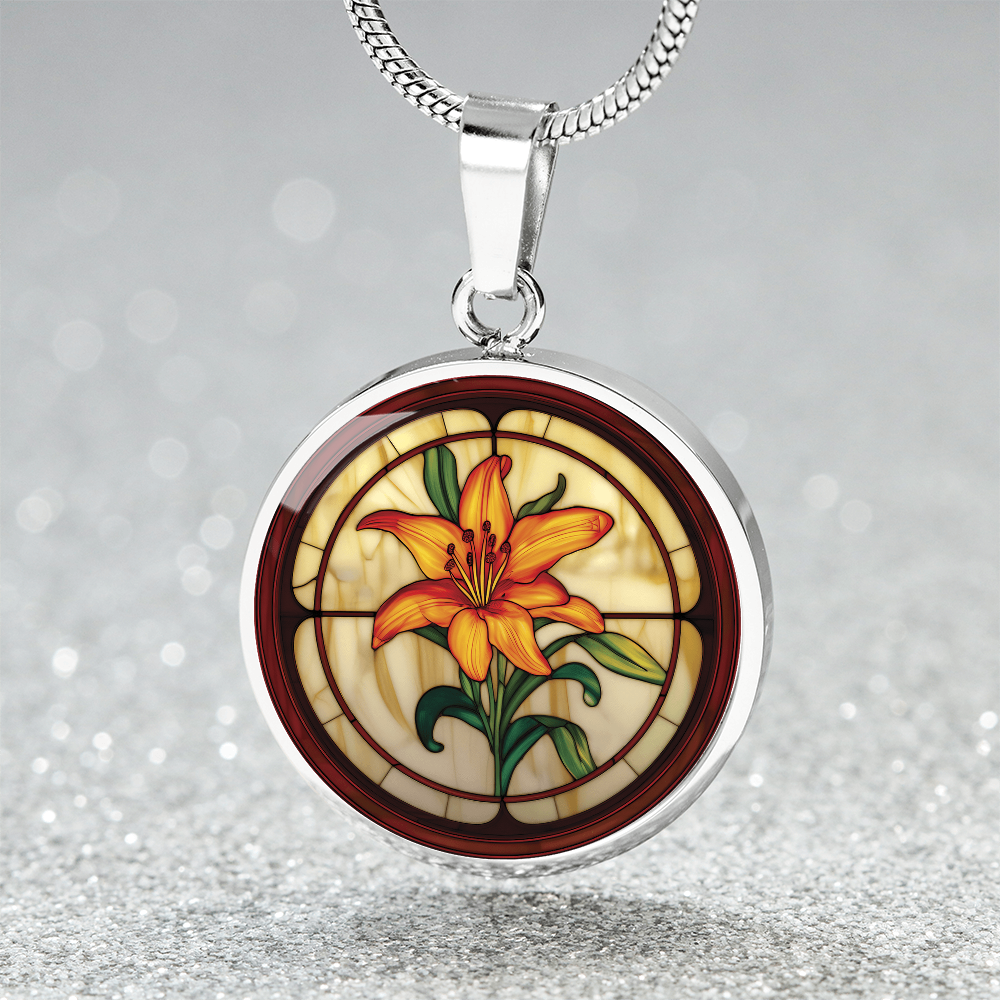 tiger lily necklace Tiger Lily Necklace – MayleryGifts