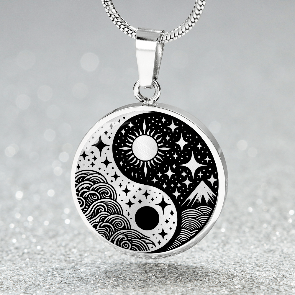 Sun and Moon Necklace