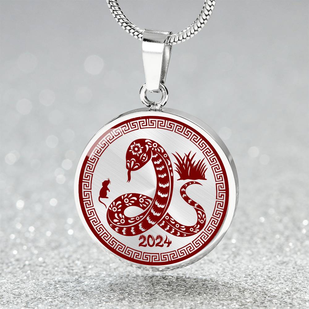 2024 Silver Snake Necklace