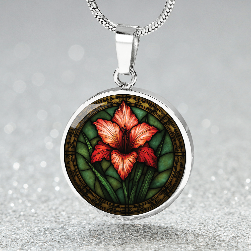 Gladiolus Necklace
