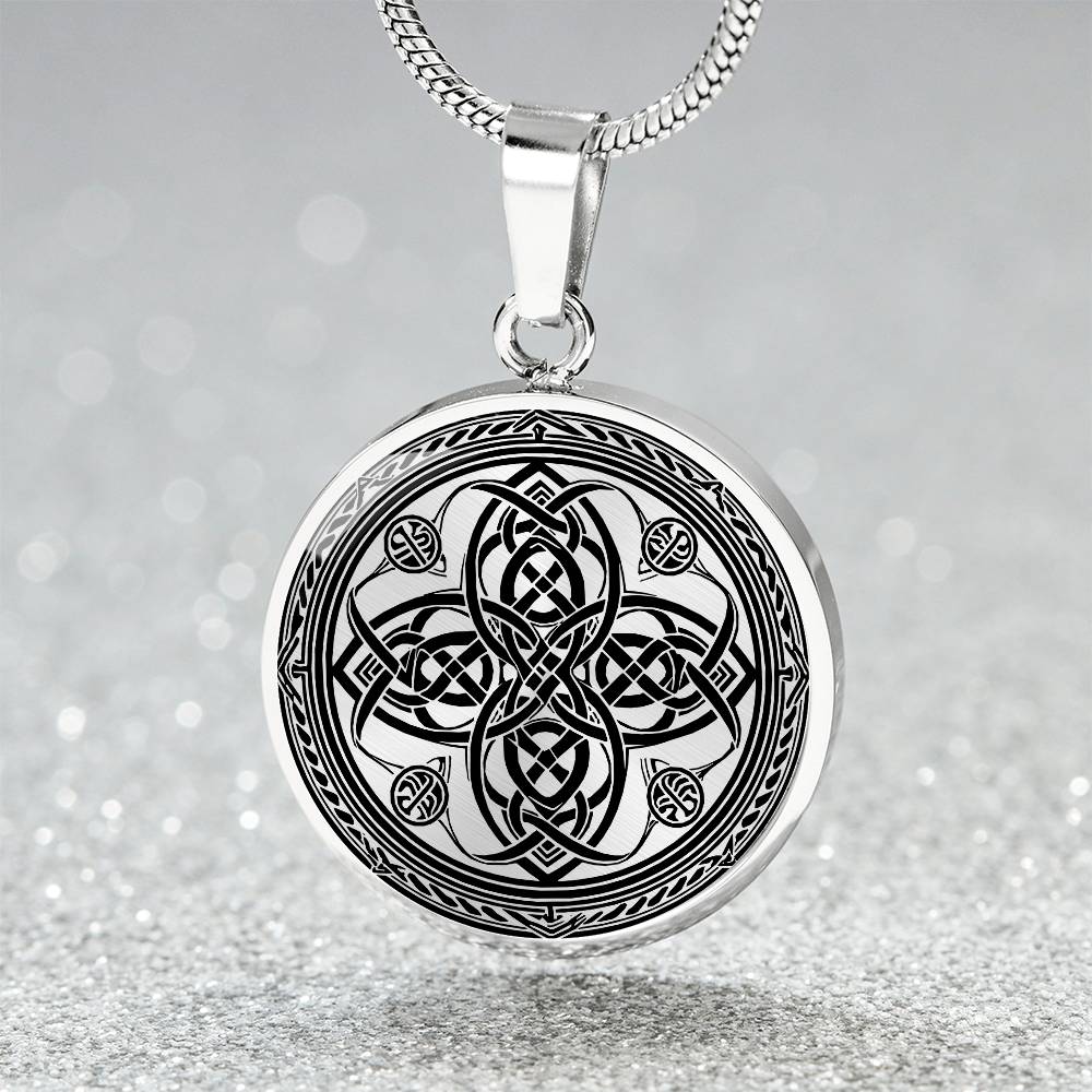 Witches Knot Necklace Pendant