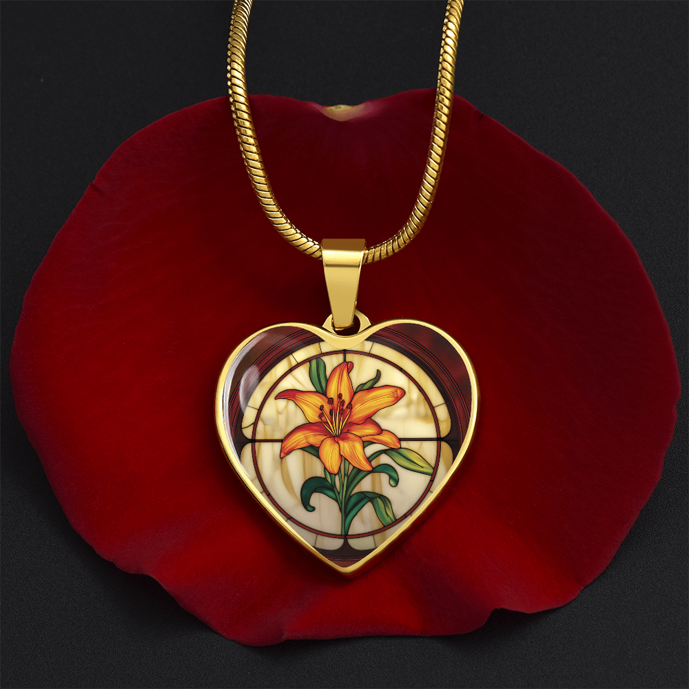 Tiger Lily Necklace