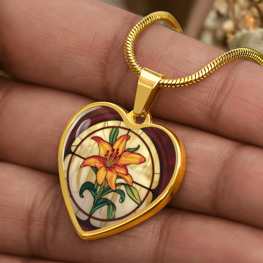 Tiger Lily Necklace