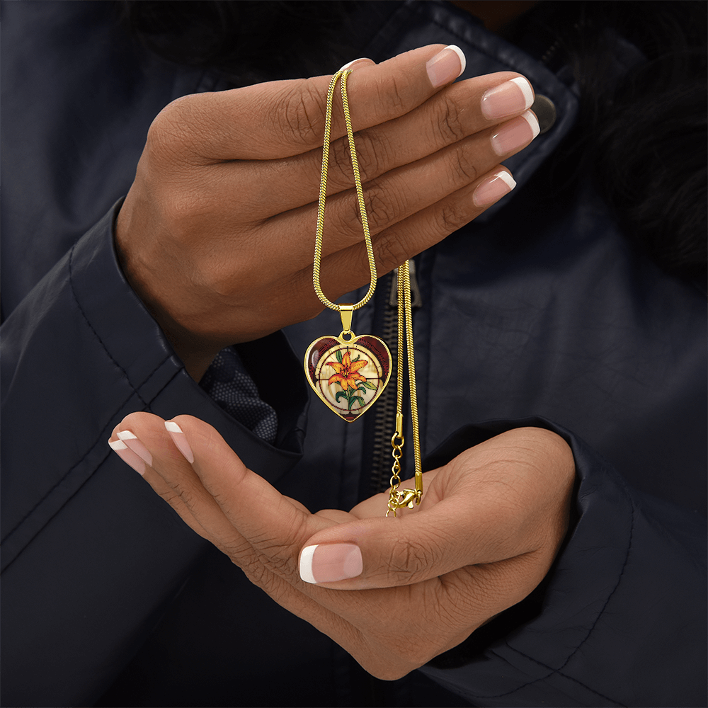 Tiger Lily Necklace