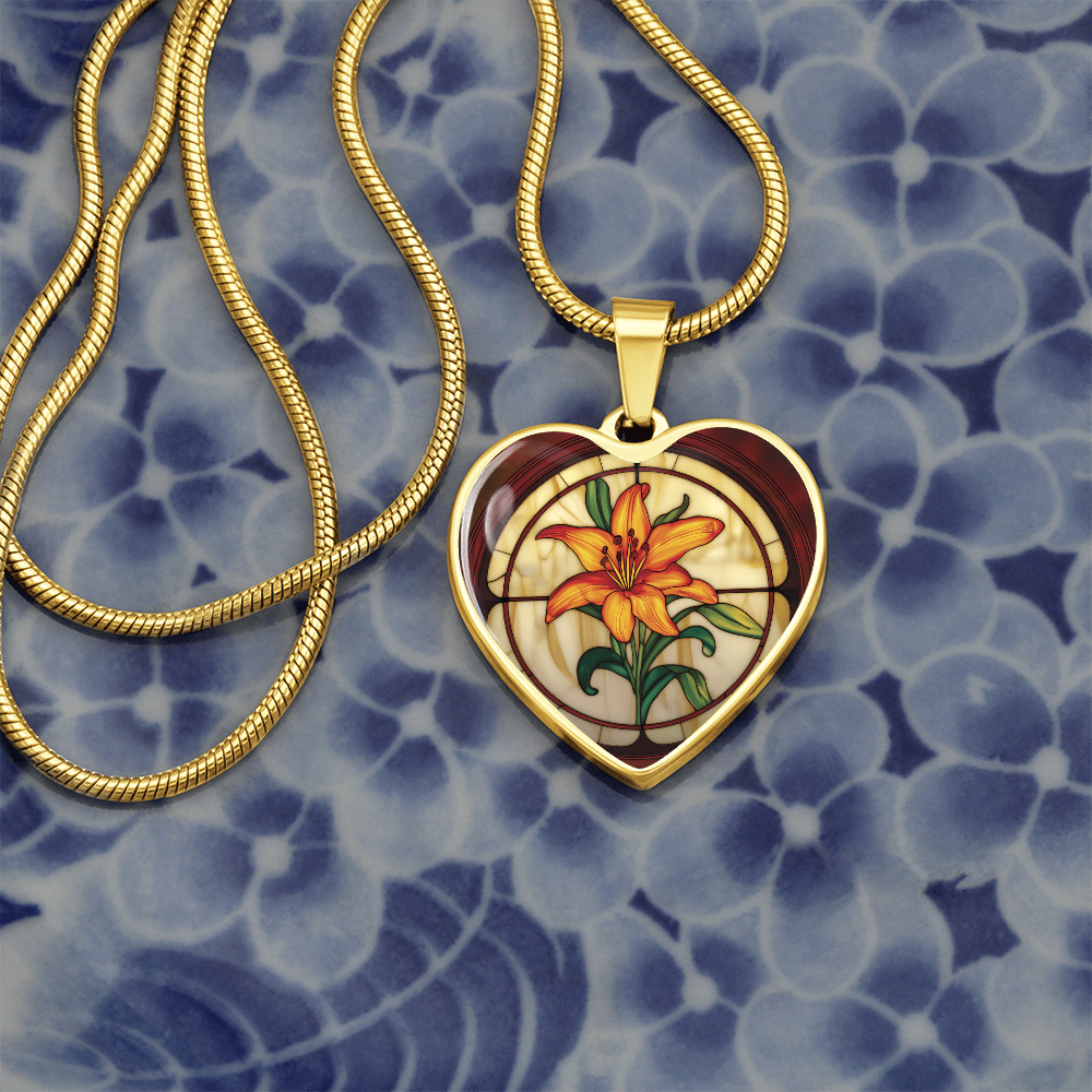 Tiger Lily Necklace