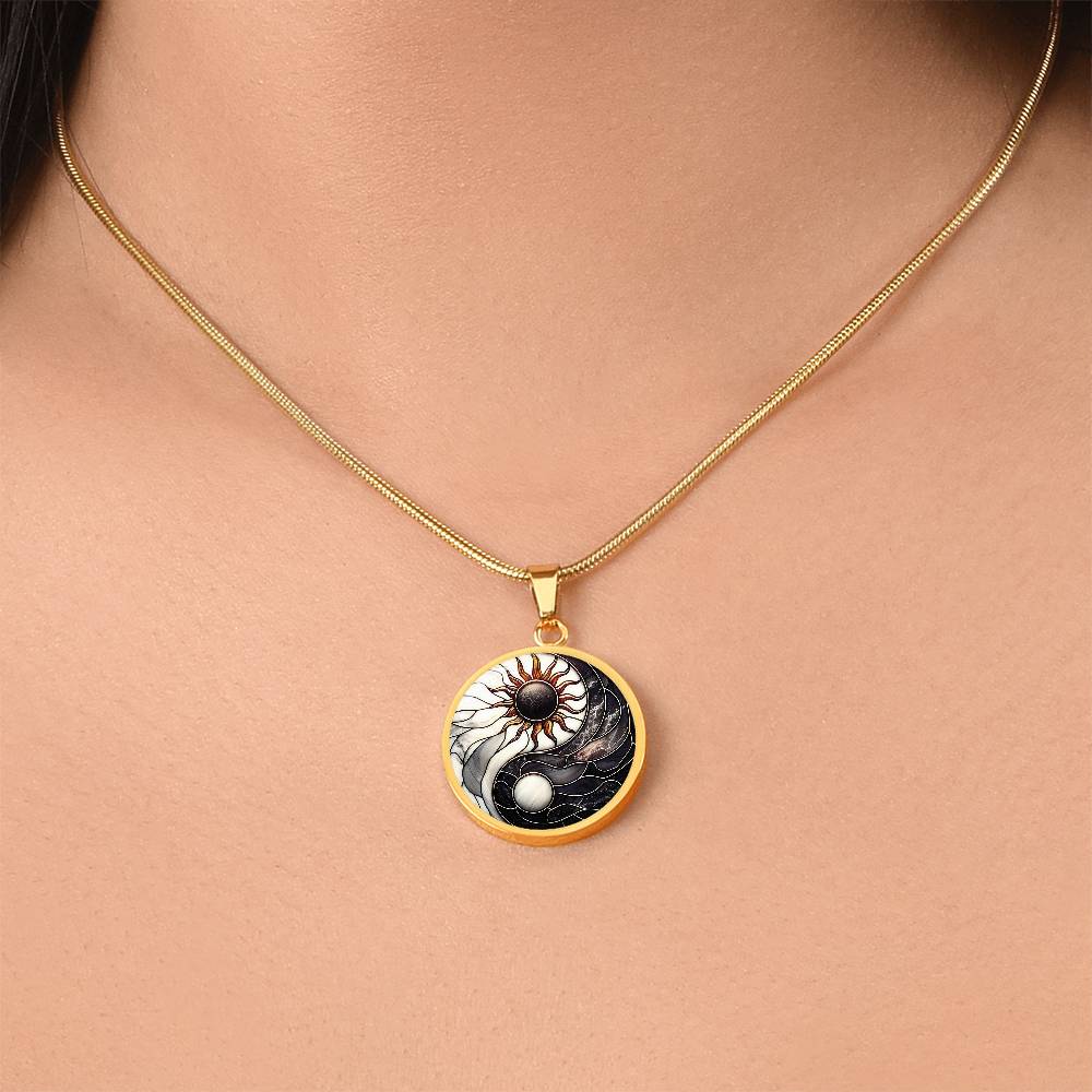 Sun and Moon Necklace