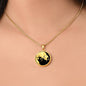 Cat Yin Yang Necklace - Silver Yin Yang Pendant Men & Women - Cat Jewelry Gold Charm - Ying Yang Cat Pendant - Cat Gift For Her or Him
