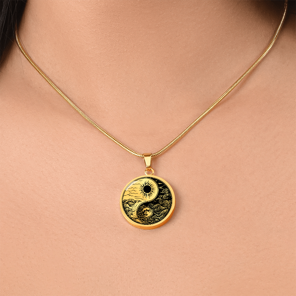 Sun and Moon Necklace