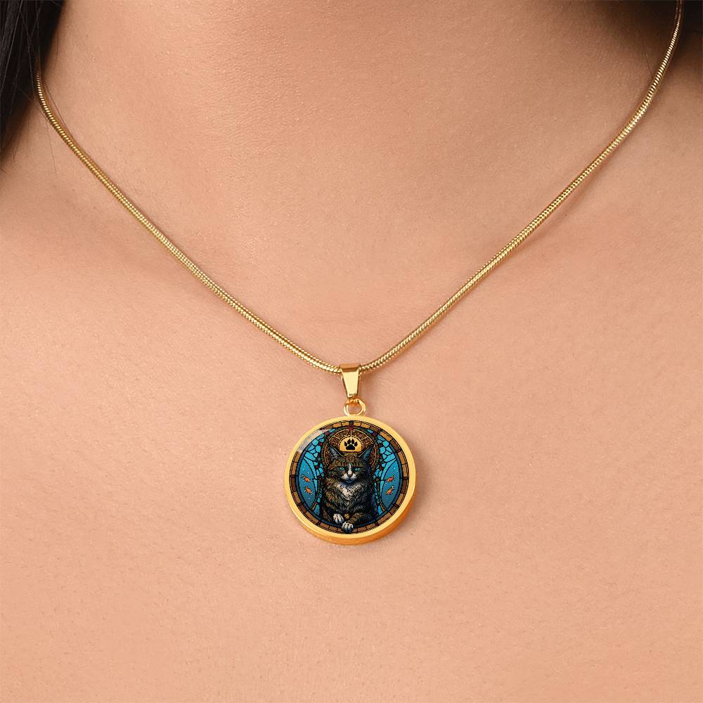 Cat Pendant Necklace - Vietnamese Zodiac Jewelry