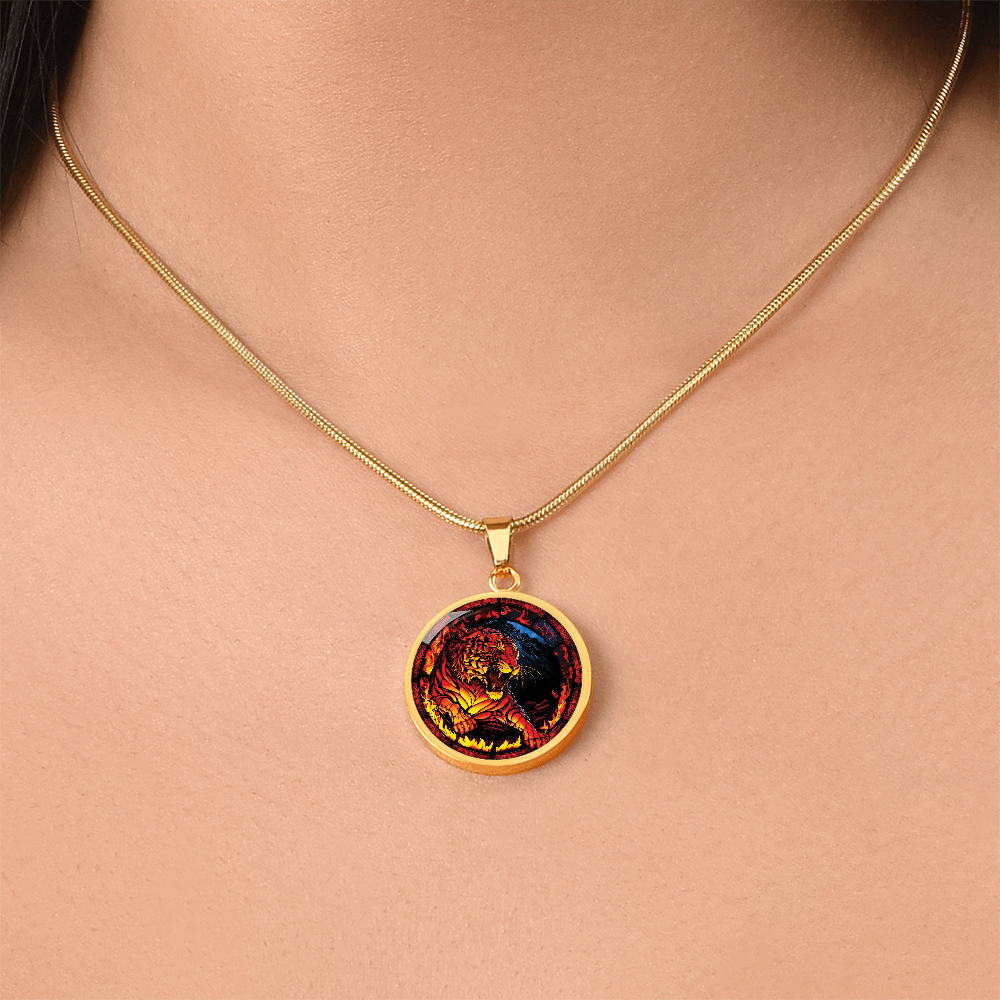 Fire Tiger Necklace