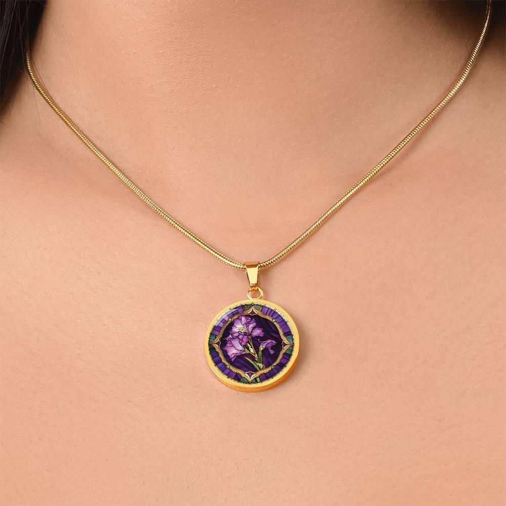 Aster Flower Necklace