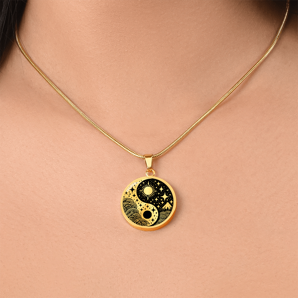 Sun and Moon Necklace