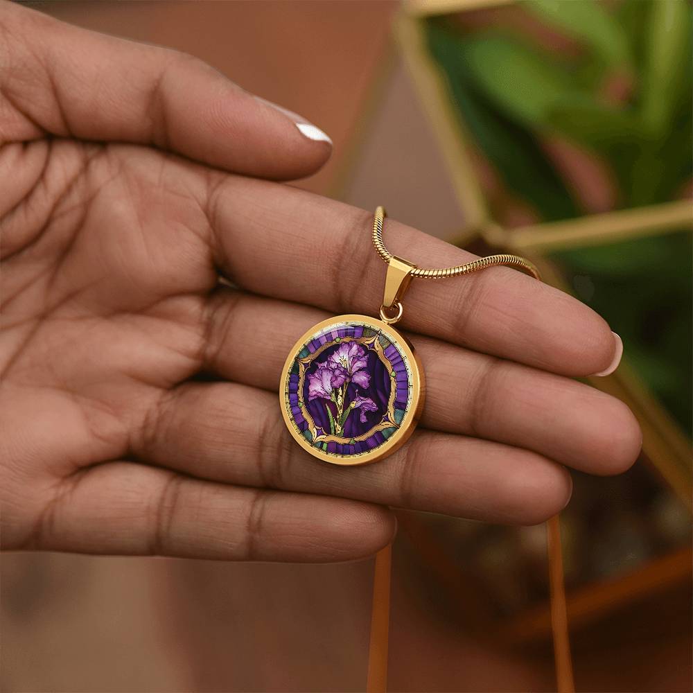 Aster Flower Necklace