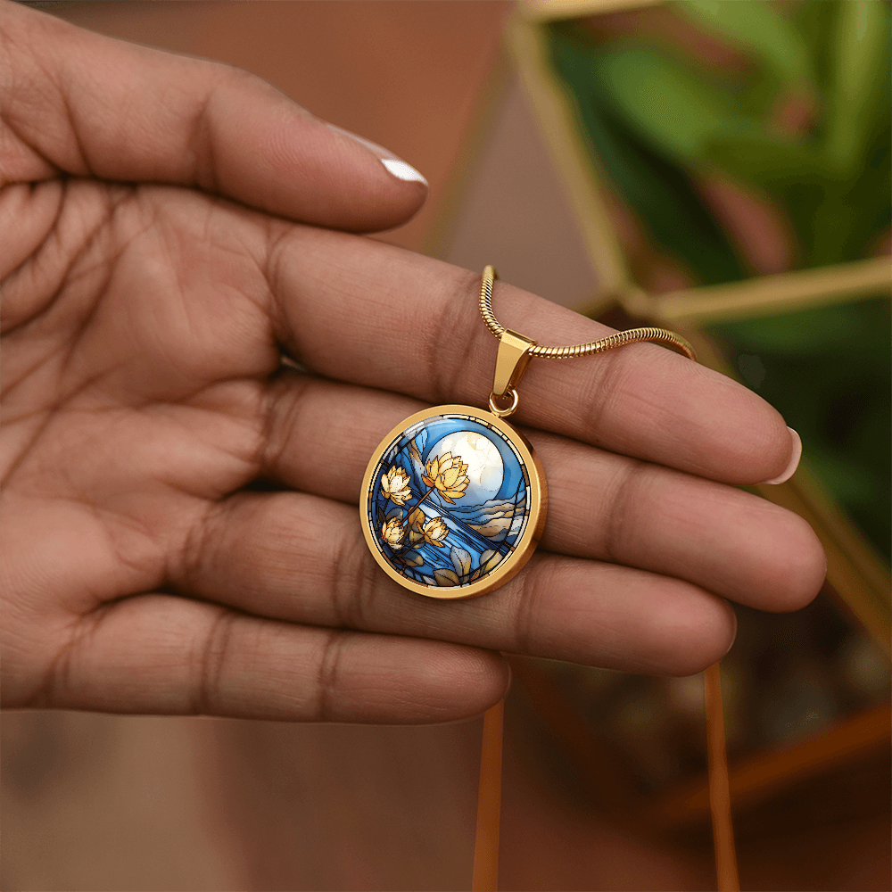 Water Lily Necklace