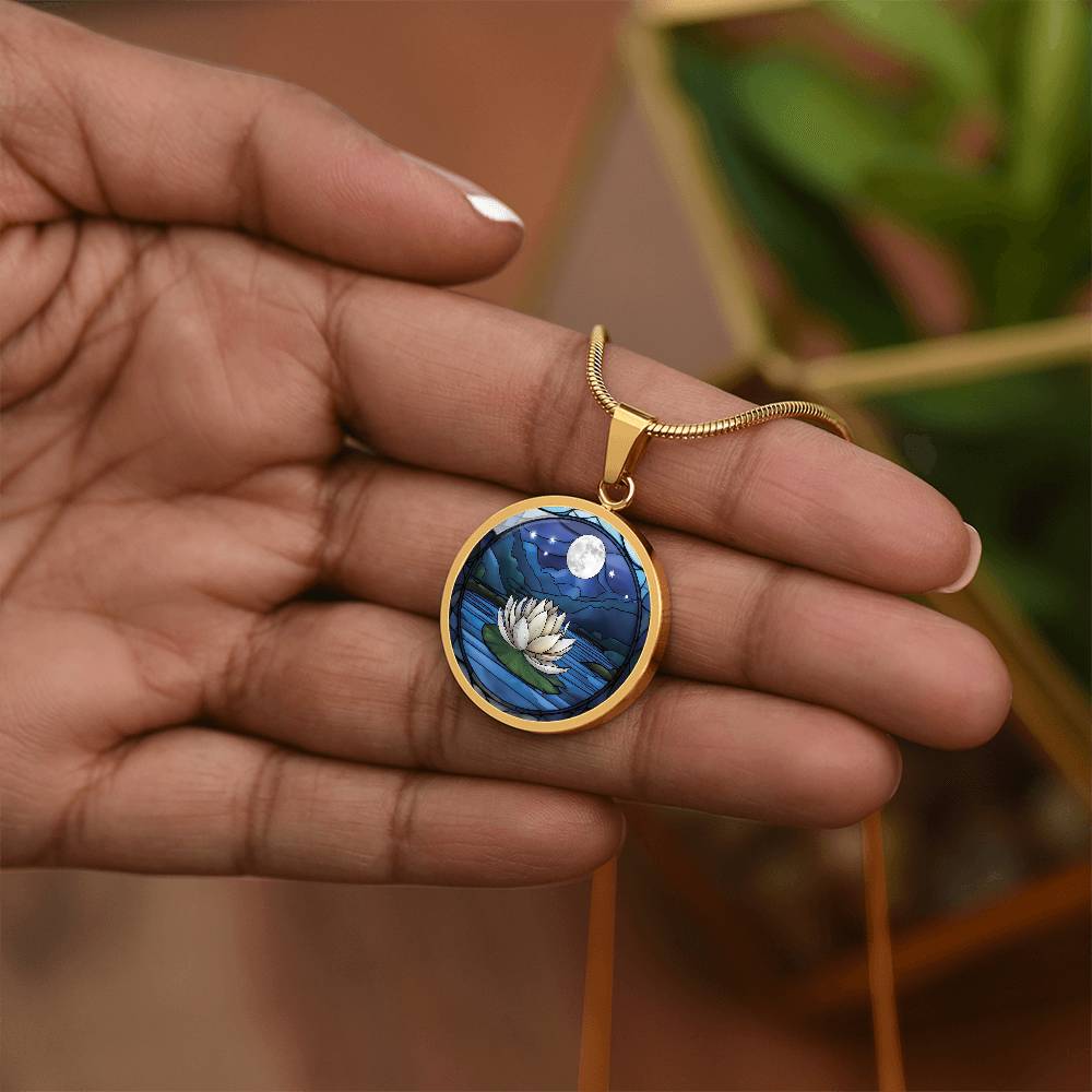Water Lily Necklace