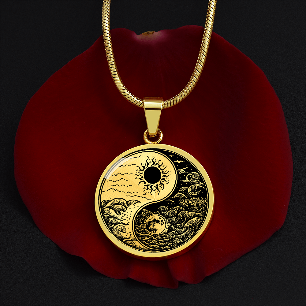 Sun and Moon Necklace