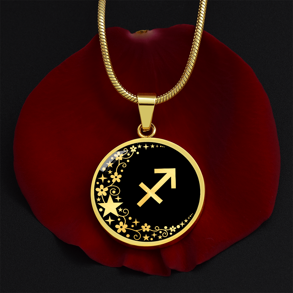 Sagittarius Zodiac Pendant Necklace