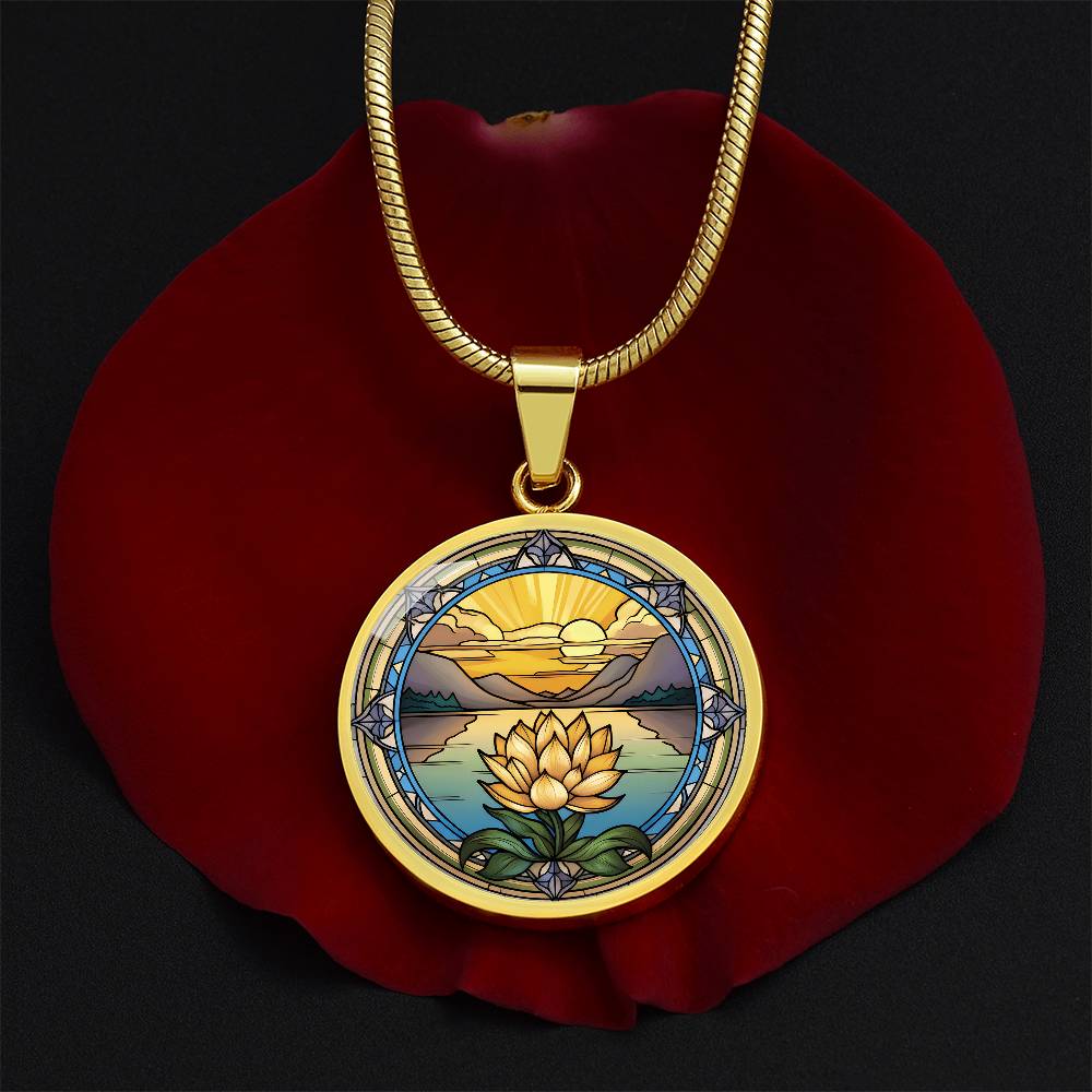 Water Lily Necklace