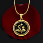 Dog and Snake Necklace