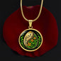 Easter Egg Necklace Yellow