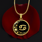 Cancer Zodiac Pendant Necklace