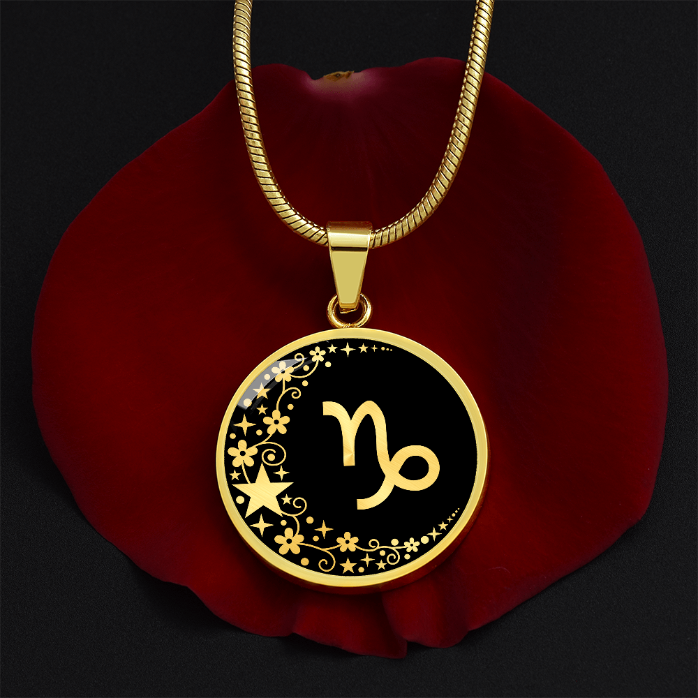 Capricorn Zodiac Necklace