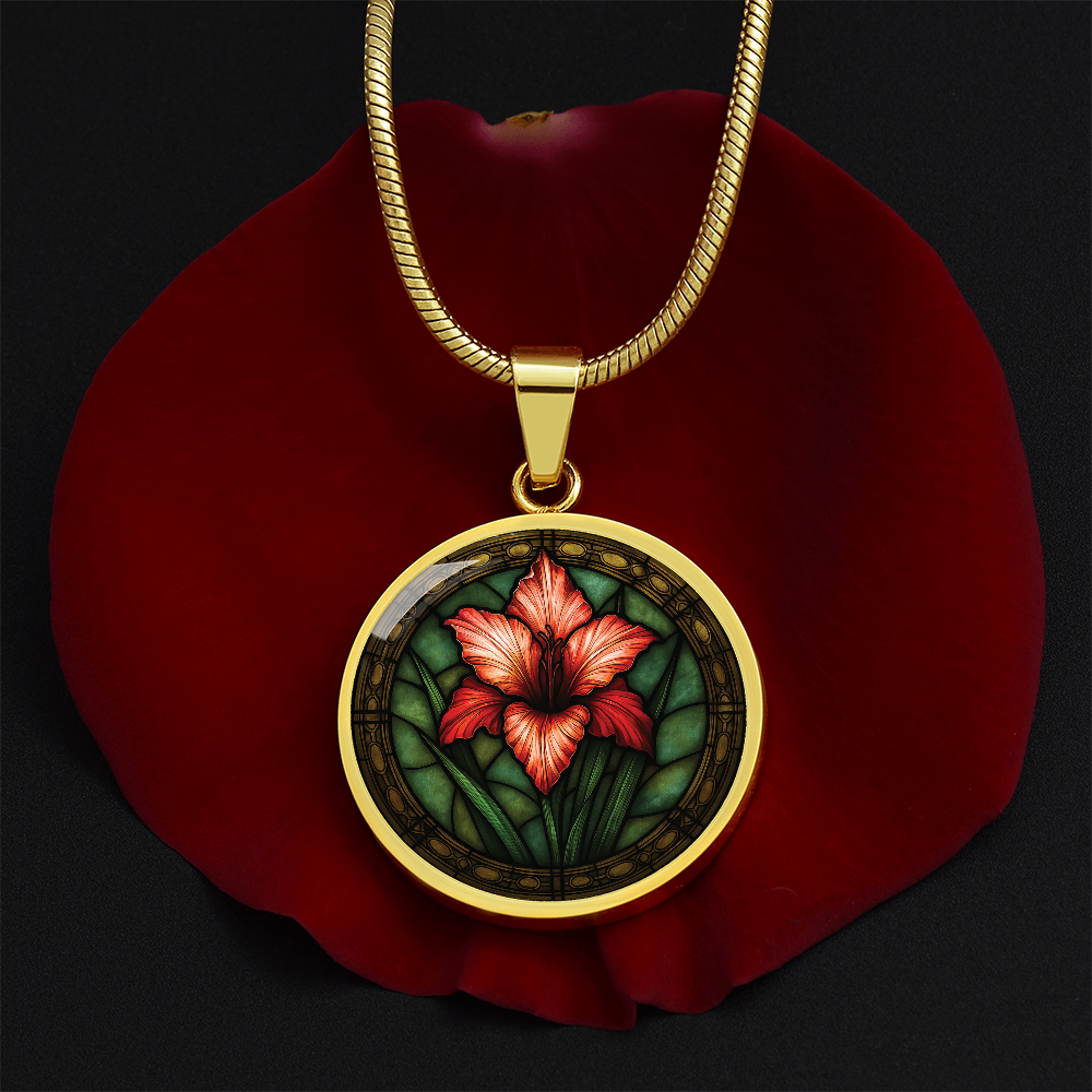 Gladiolus Necklace