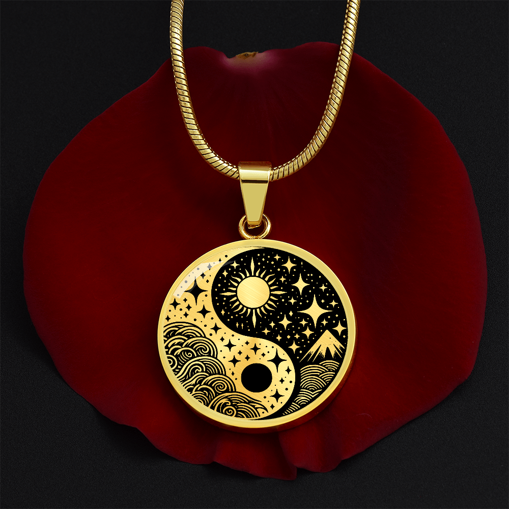 Sun and Moon Necklace
