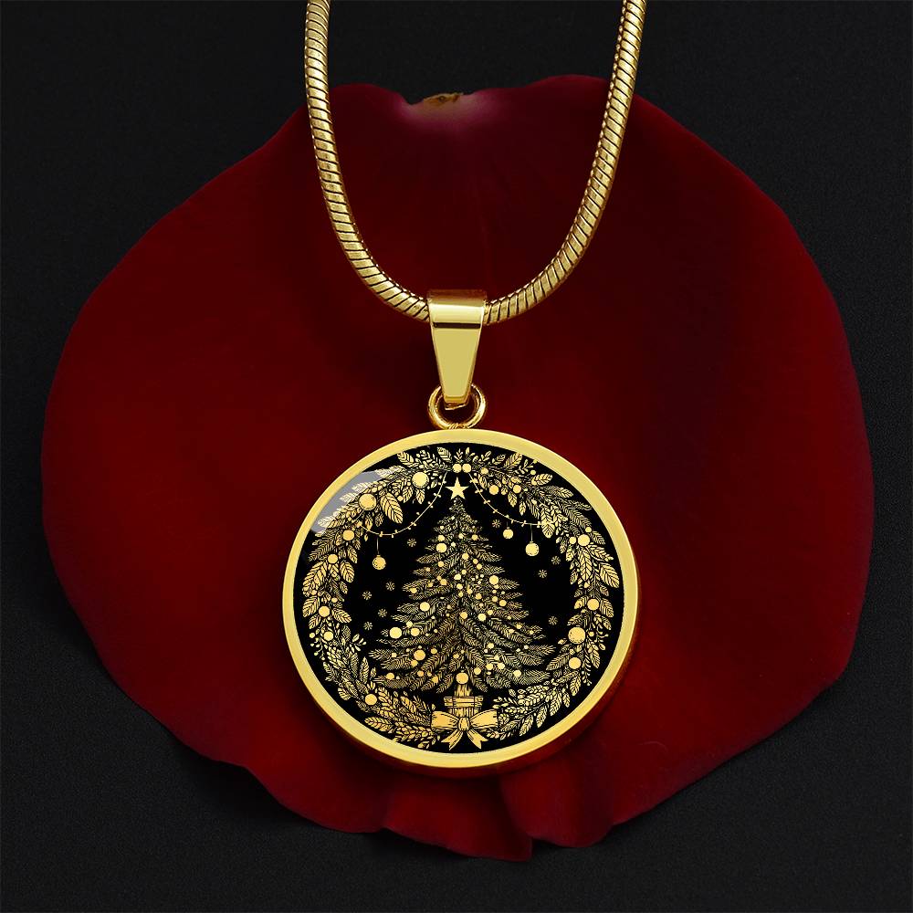 Christmas Tree Necklace