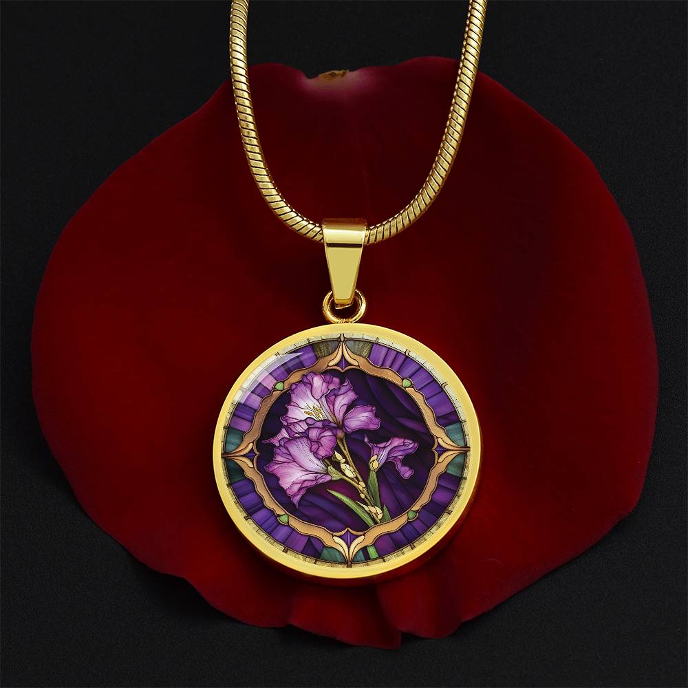 Aster Flower Necklace