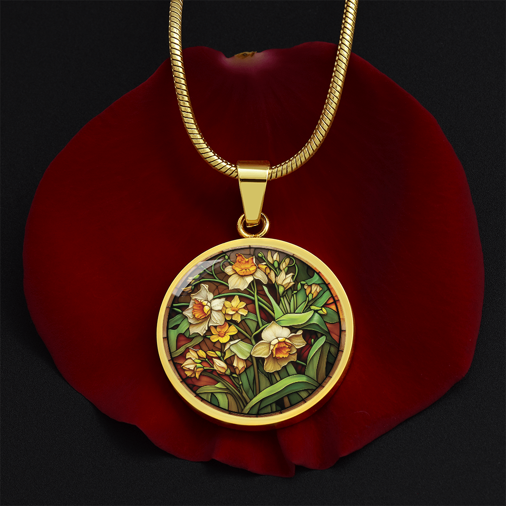 Daffodil Necklace