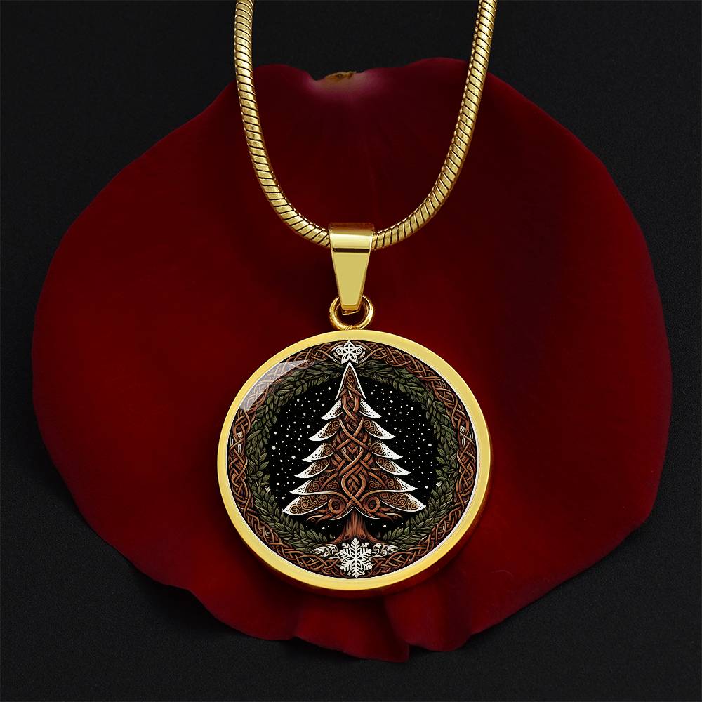 Christmas Tree Necklace