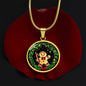 Gingerbread Man Necklace