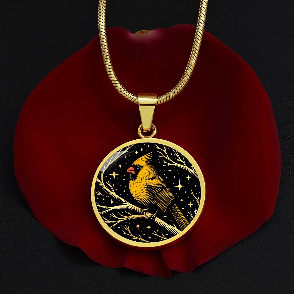 Northern Cardinal Necklace