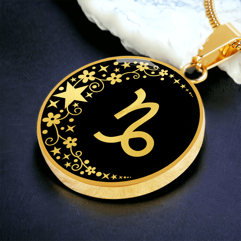 Capricorn Zodiac Necklace
