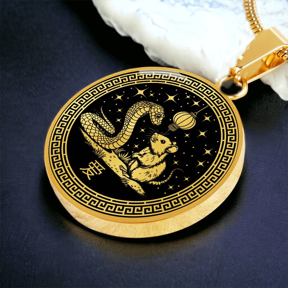Rat and Snake Necklace