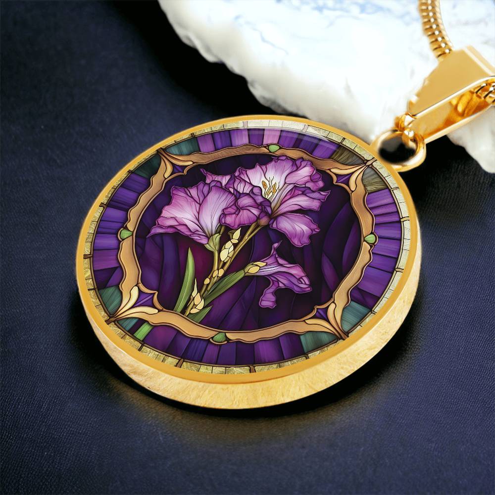Aster Flower Necklace