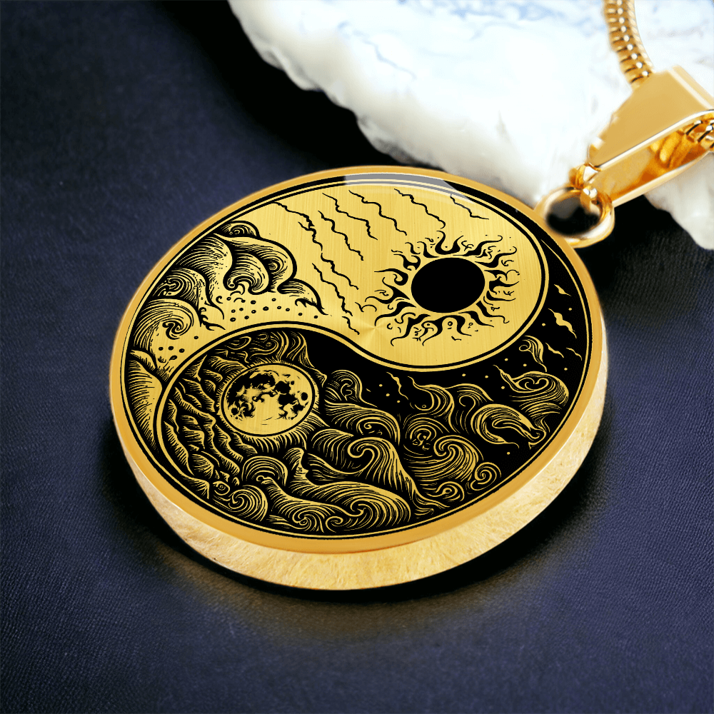 Sun and Moon Necklace