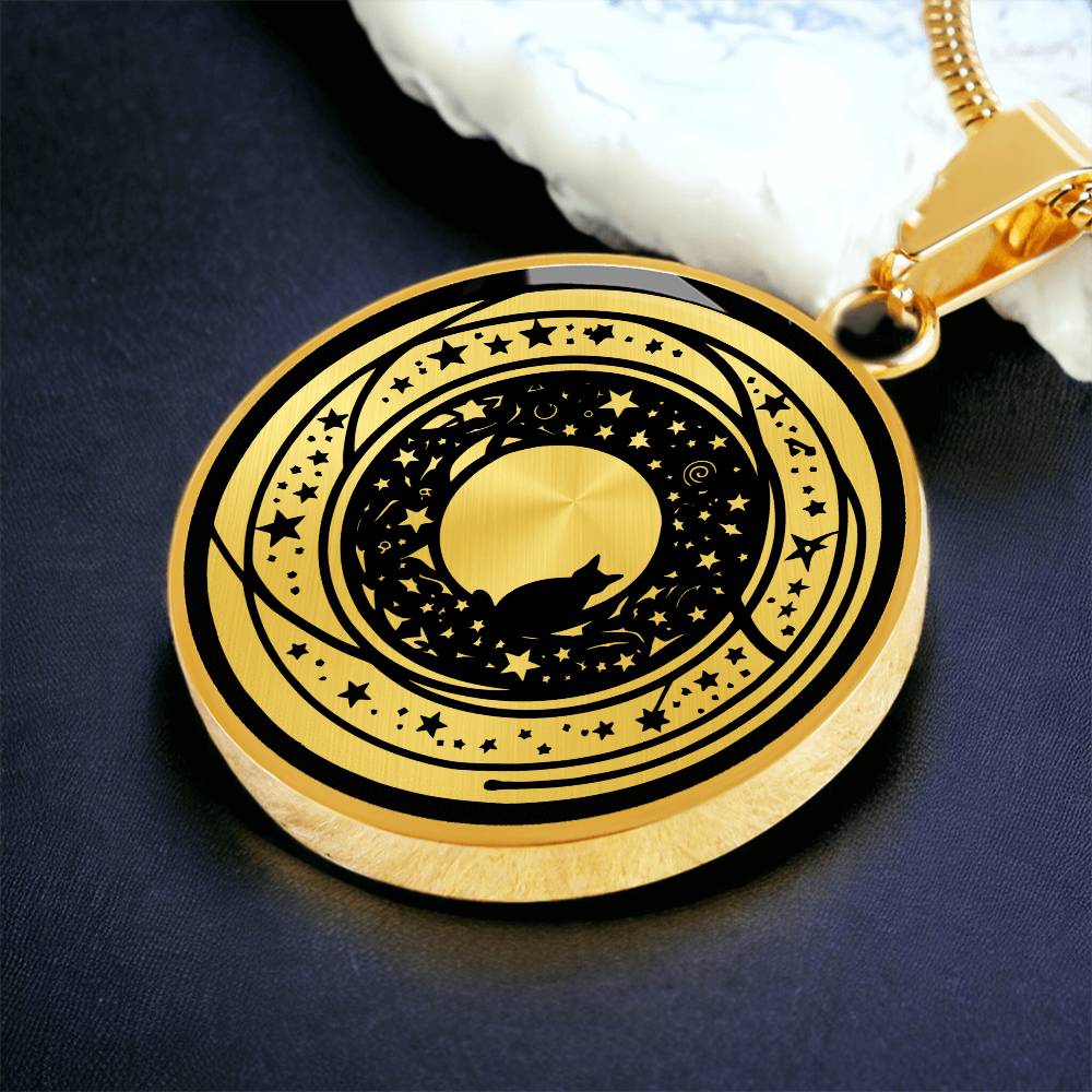 Gold Witch Necklace