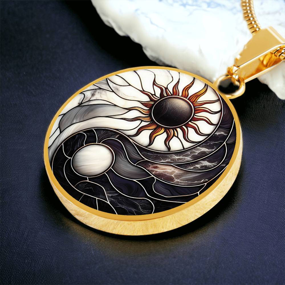 Sun and Moon Necklace