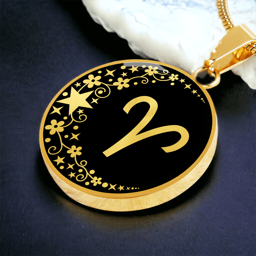 Aries Zodiac Pendant Necklace