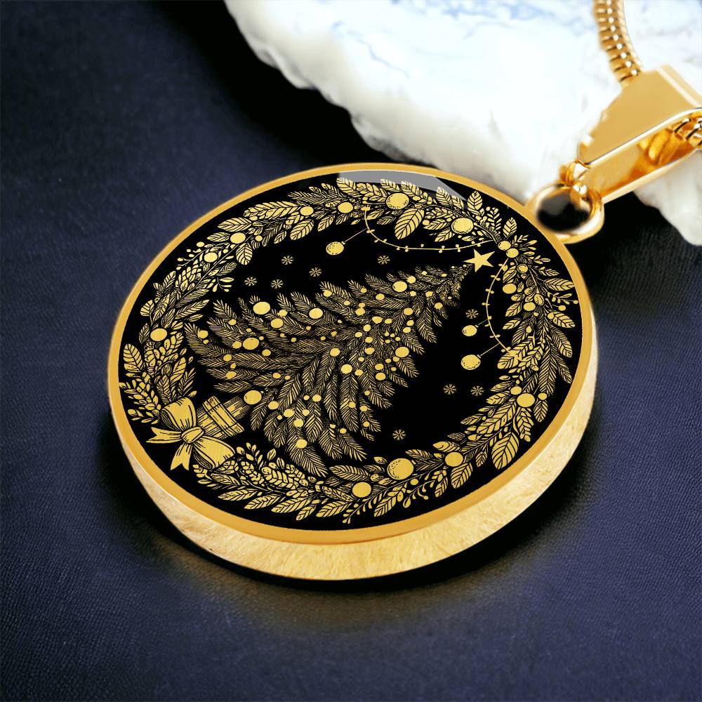 Christmas Tree Necklace