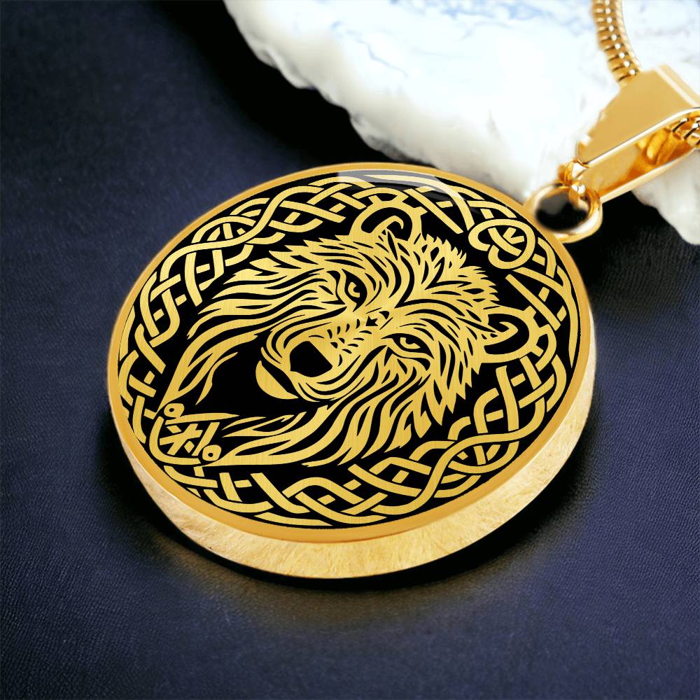 Celtic Bear Necklace