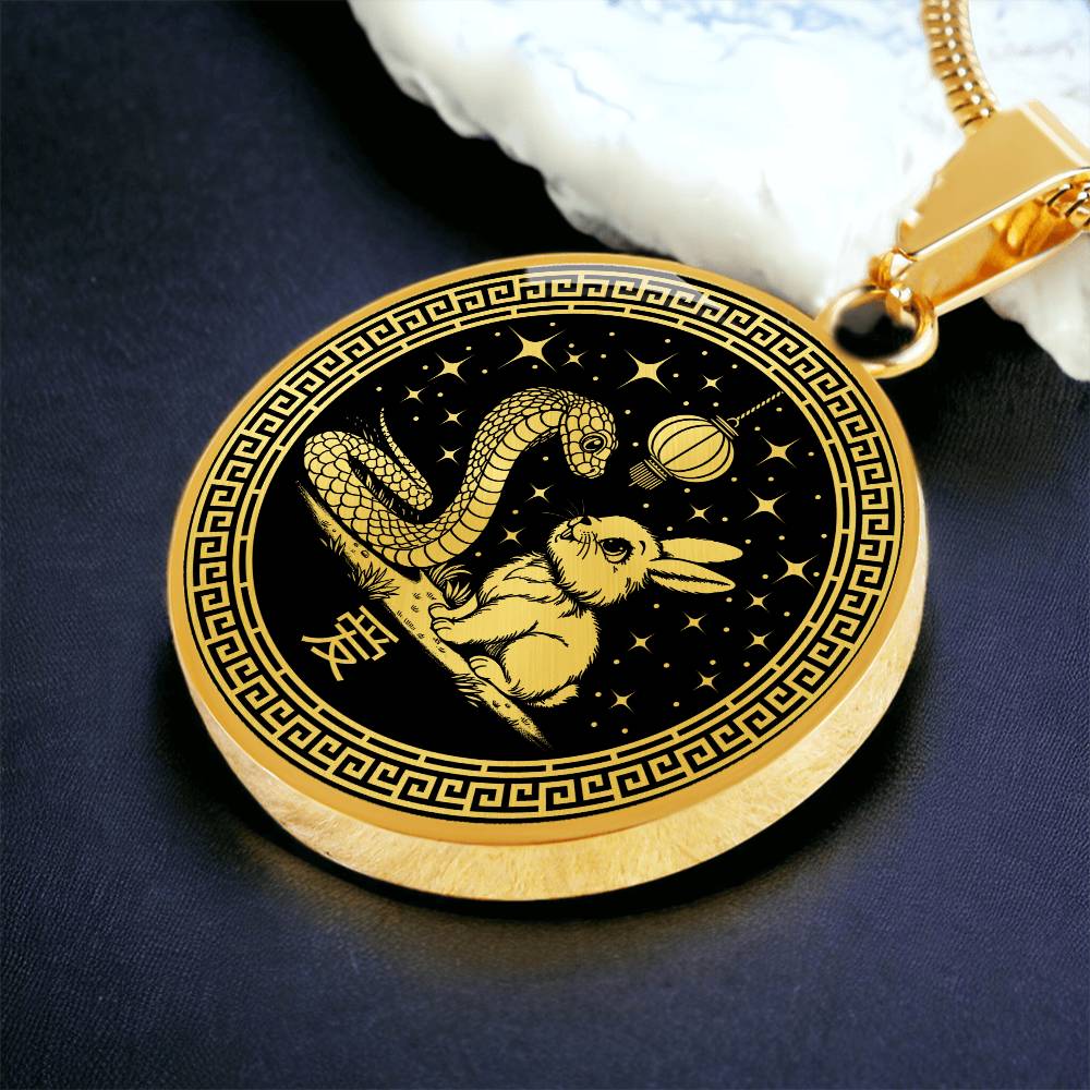 Rabbit and Snake Necklace